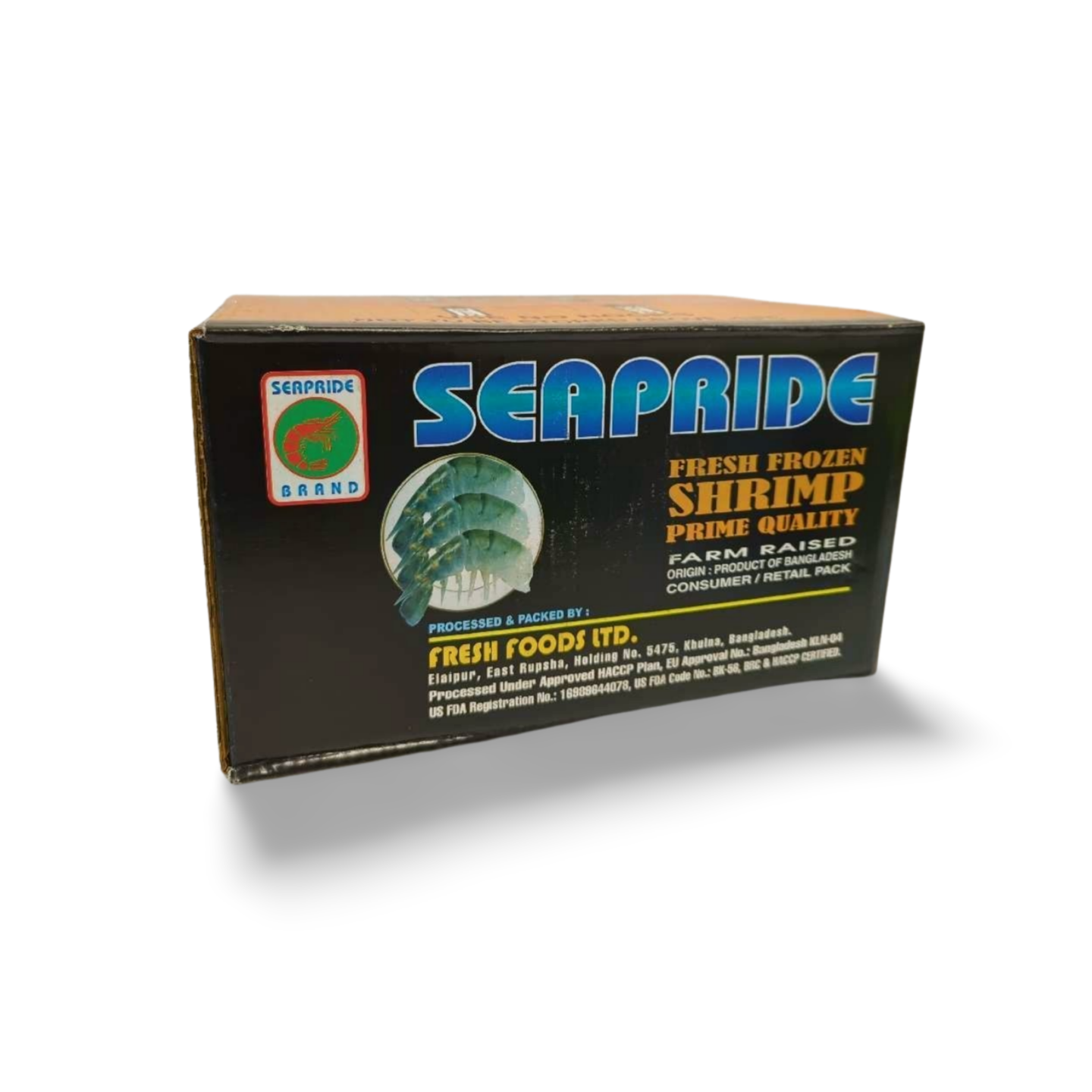 SEAPRIDE 8/12 RAW EZP HEADLESS SHELL-ON  FW 12X800G (440G NET)