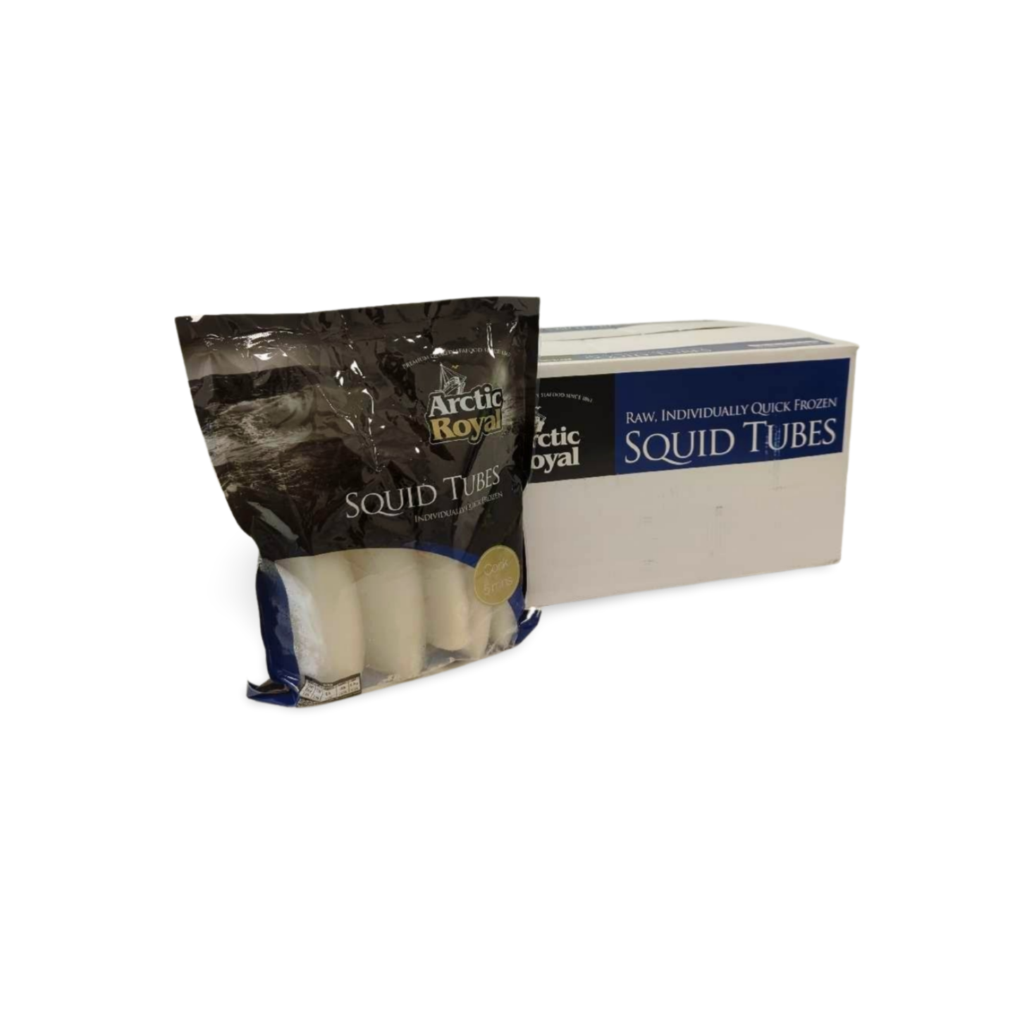 ARCTIC ROYAL SQUID TUBES (GIGAS) 10X1KG (700G NET)