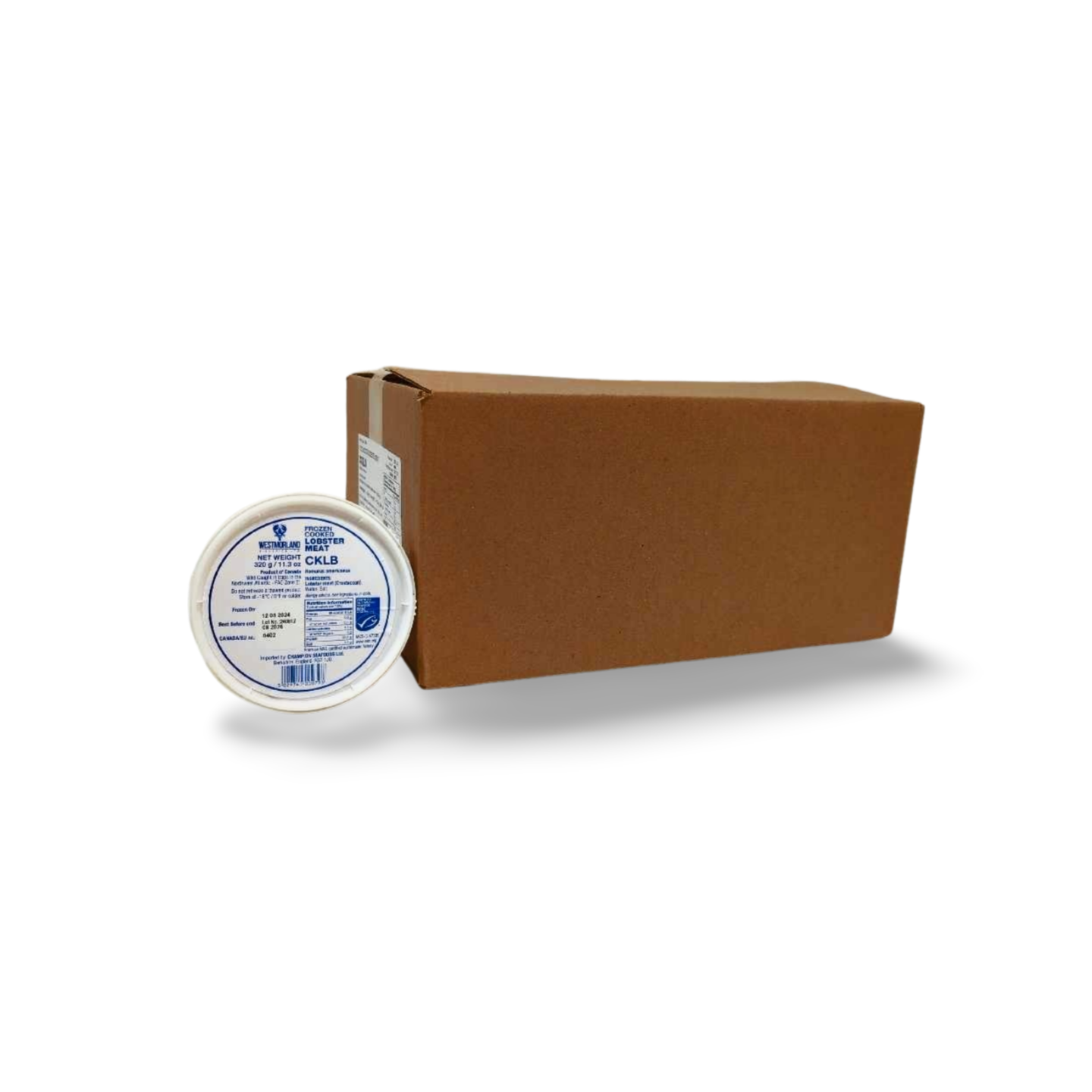FROZEN LOBSTER MEAT 12X320G (TUBS)
