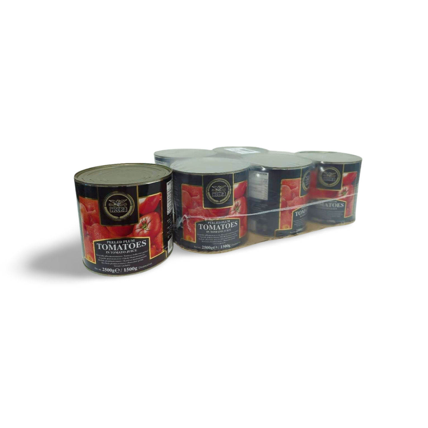 PEELED PLUM TOMATOES 6X2.5KG