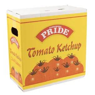 PRIDE TOMATO KETCHUP 2X4LTR