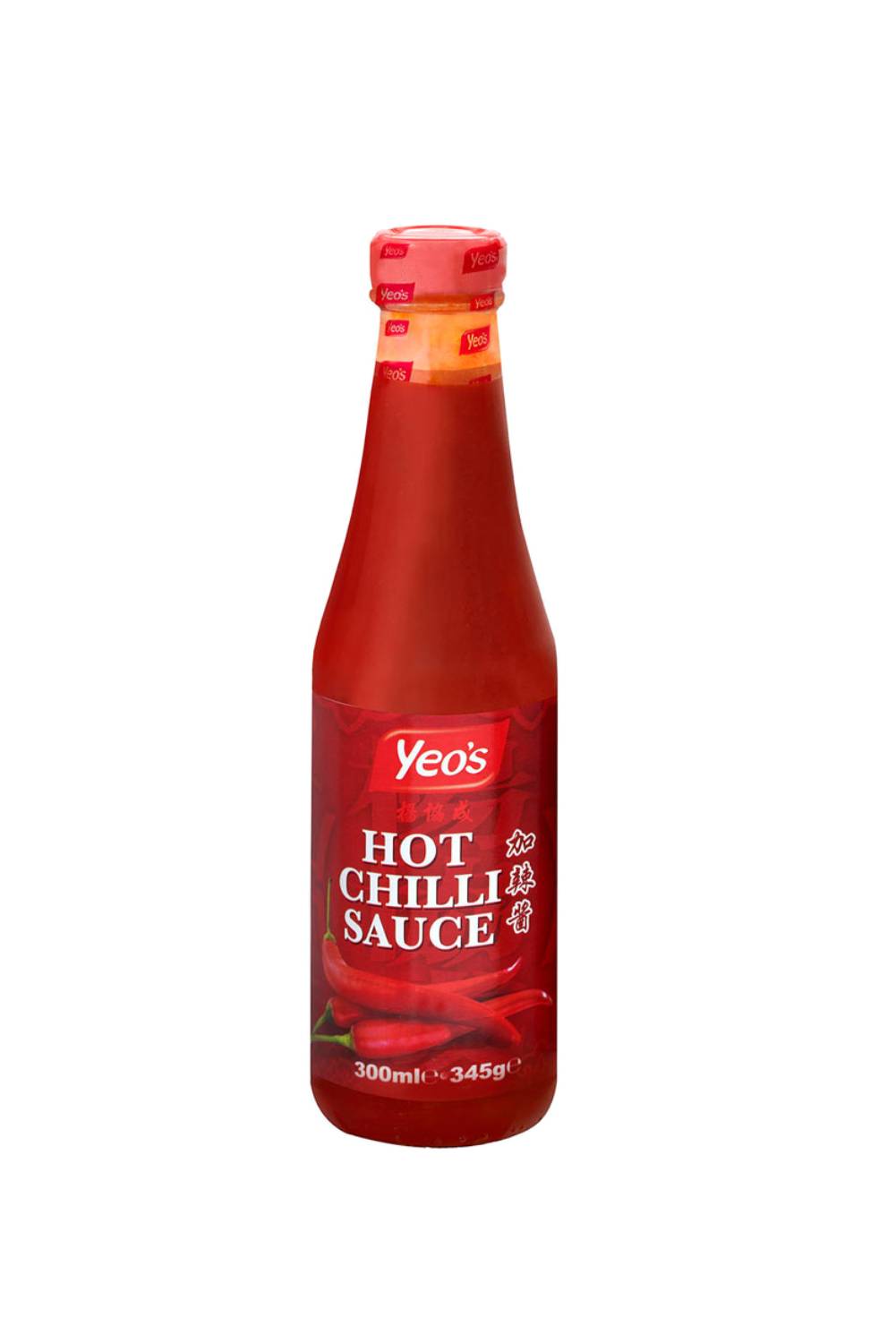 YEO'S HOT CHILLI SAUCE 12X300ML