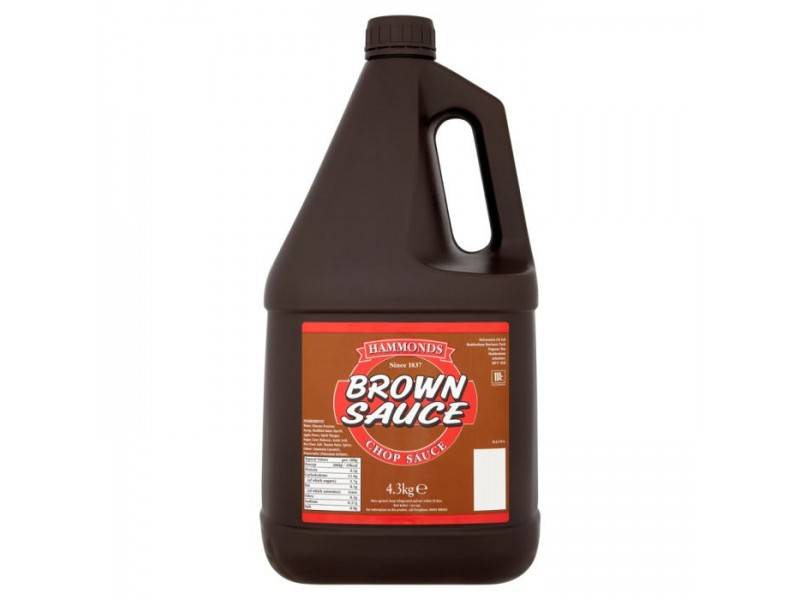 HAMMONDS BROWN SAUCE 2X4.3KG