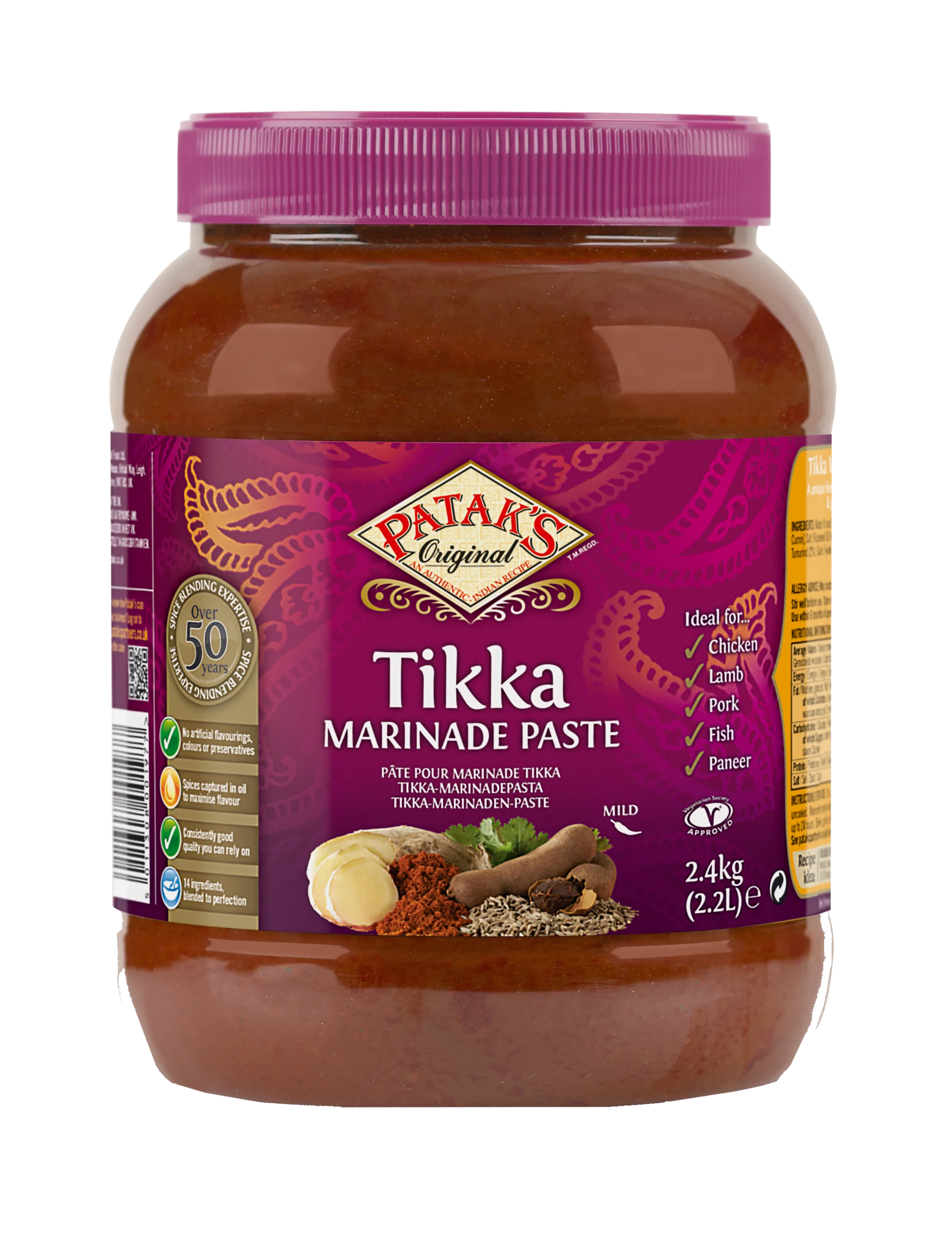 PATAKS TIKKA PASTE 2X2.4KG
