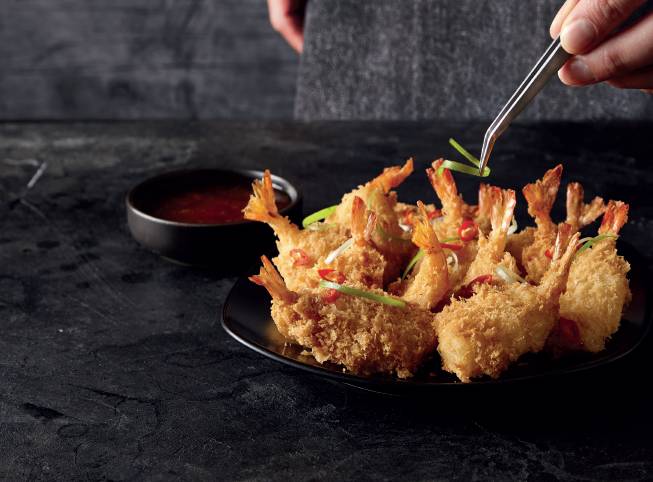 Breaded Butterfly King Prawns