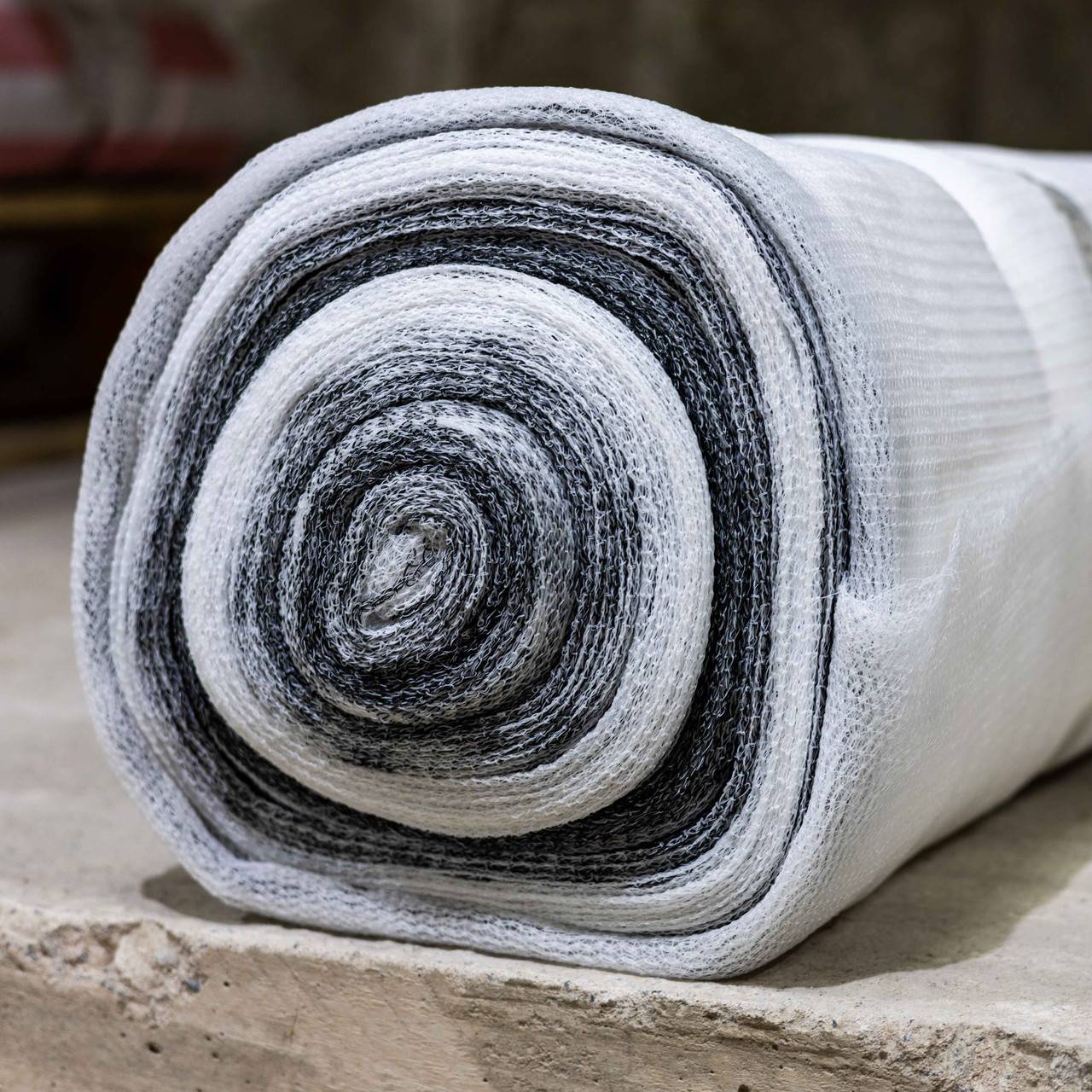 White Debris Netting Flame Retardant