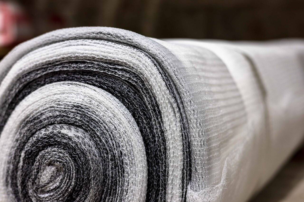 White Debris Netting Flame Retardant