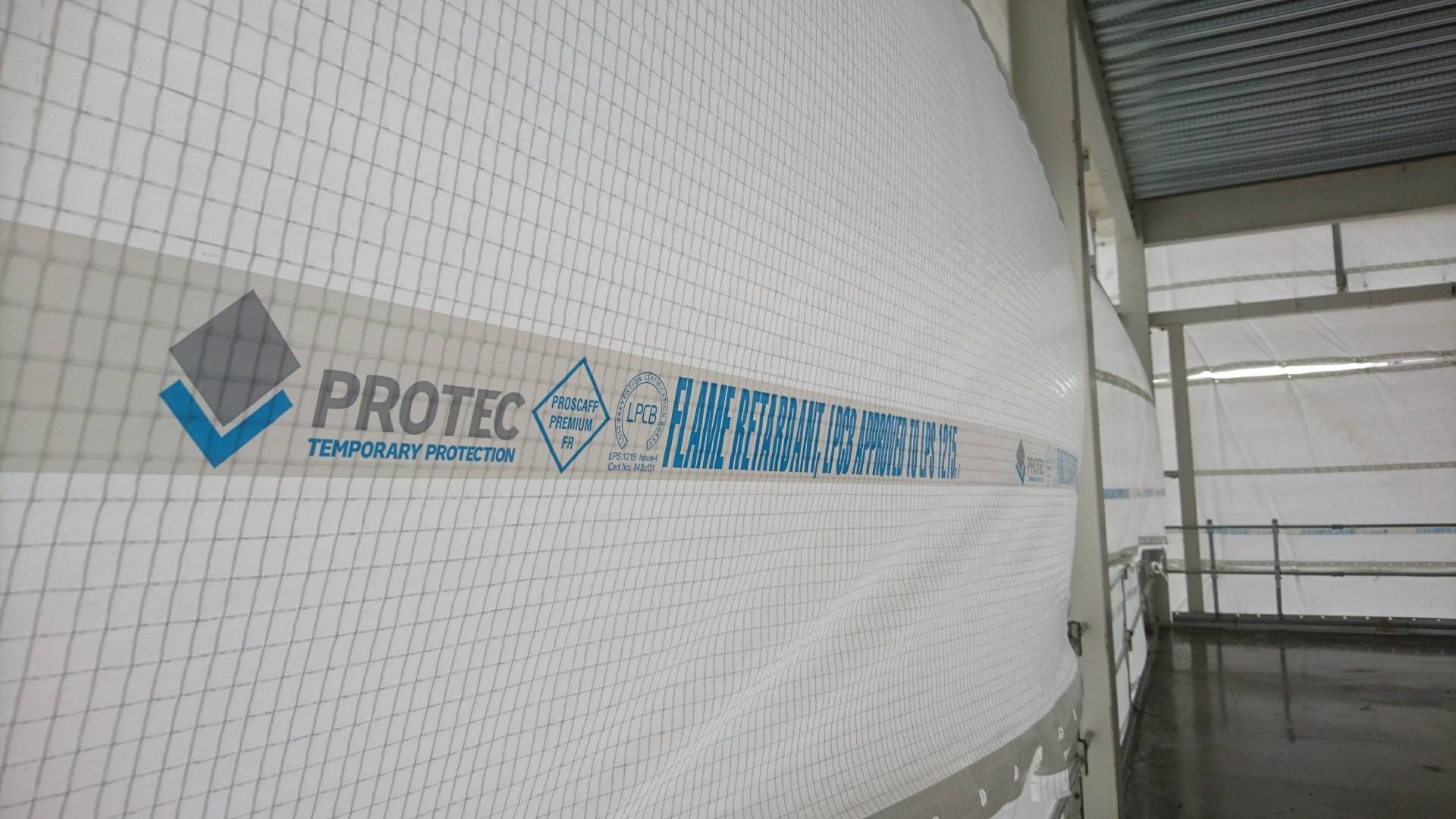 Proscaff Premium FR Scaffold Sheeting