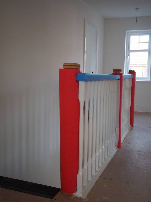 Newel Post Protection