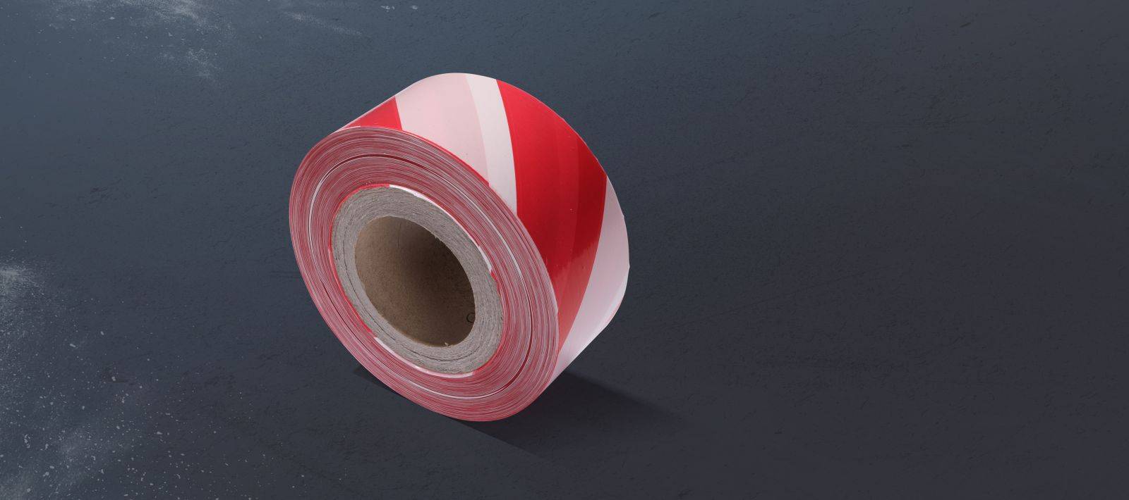 Red and White Barrier Tape