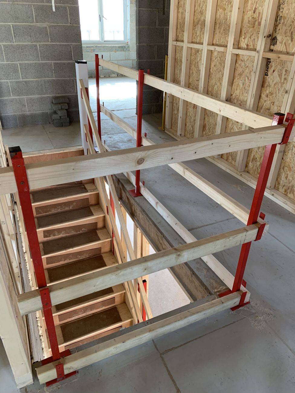 Temporary Handrail System