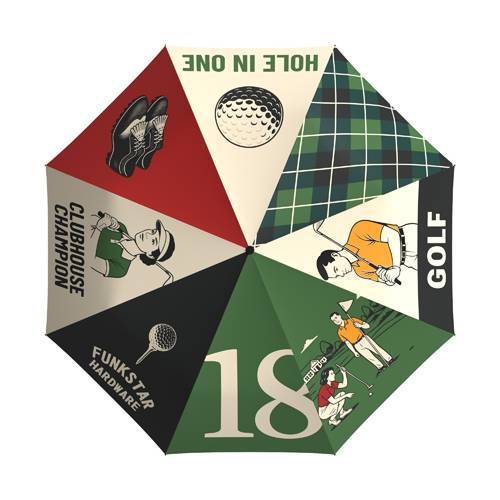 Funkstar Hardware Golf compact umbrella