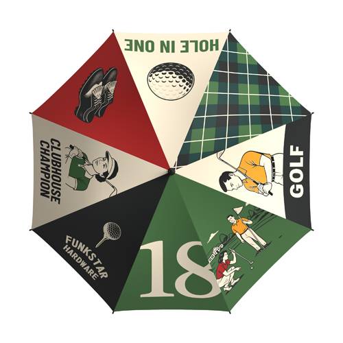 Funkstar Hardware Golf stick umbrella