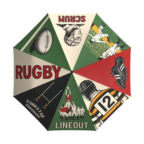 Funkstar Hardware Rugby compact umbrella