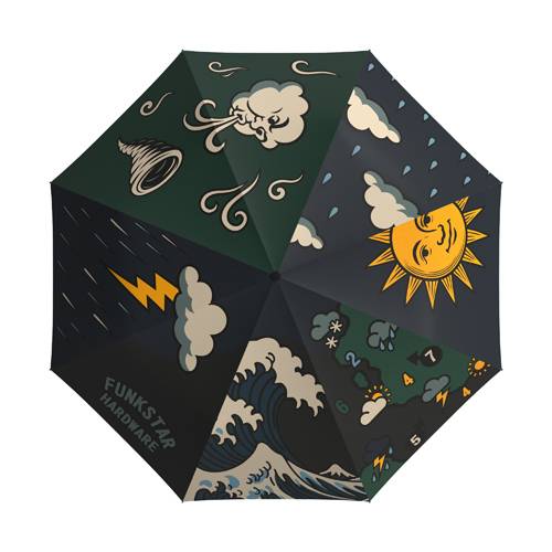 Funkstar Hardware Weathercast compact umbrella