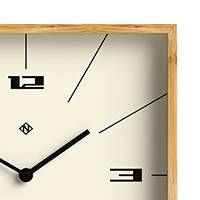 Newgate Fiji wall clock in bamboo