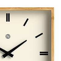 Newgate Fiji wall clock in bamboo