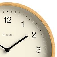 Newgate Bali wall clock in bamboo