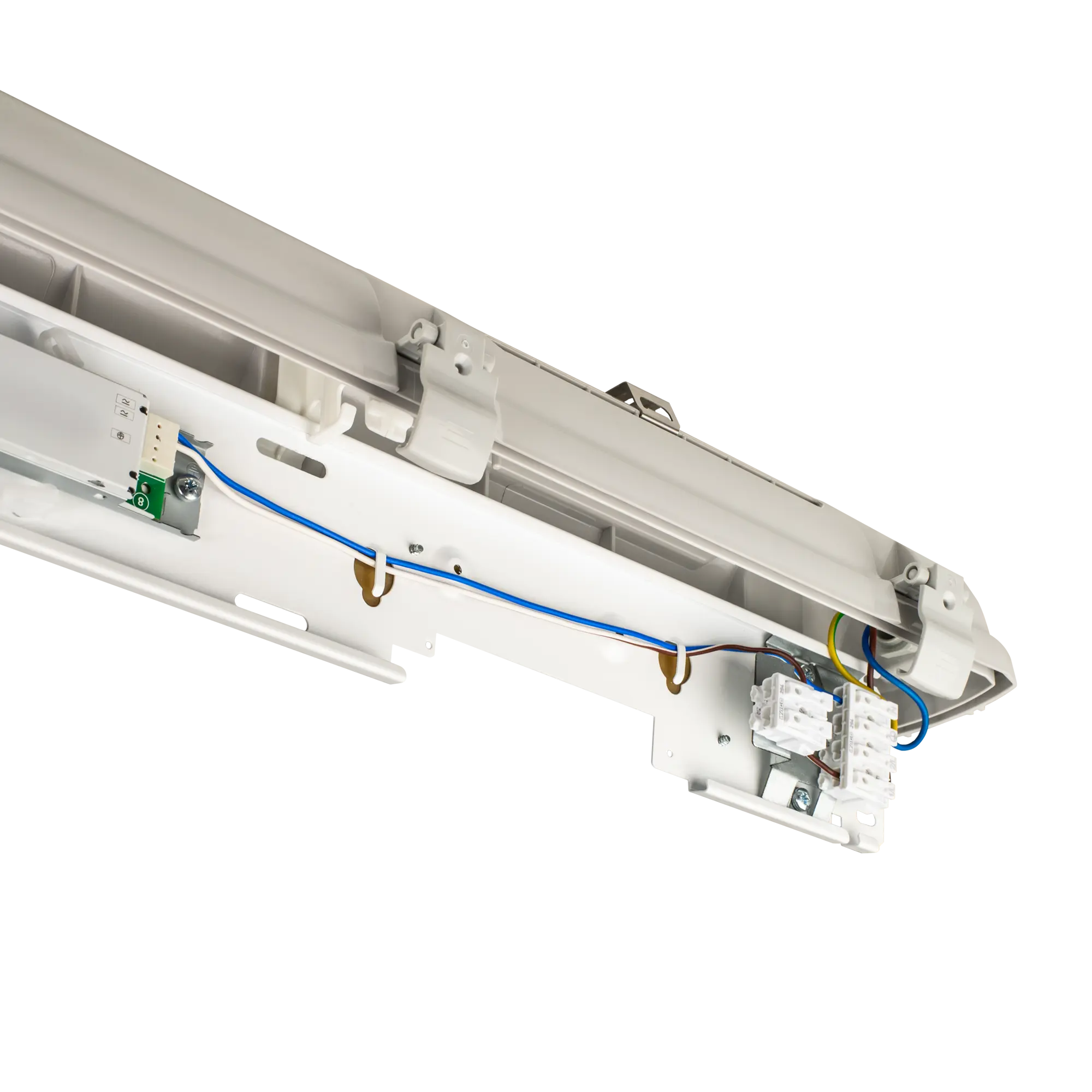Gear tray hook for easy installation