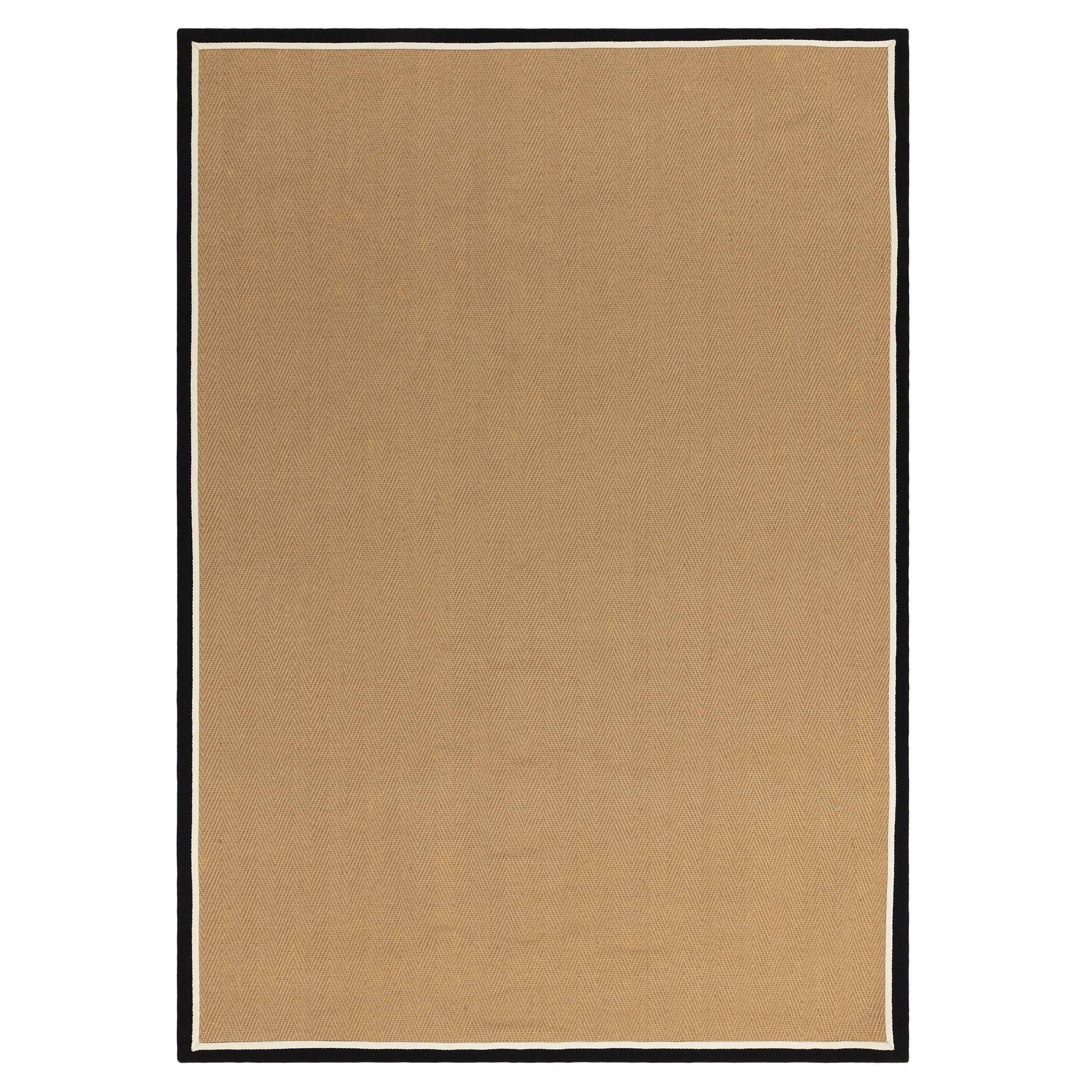 Bordo Herringbone Charcoal Cream