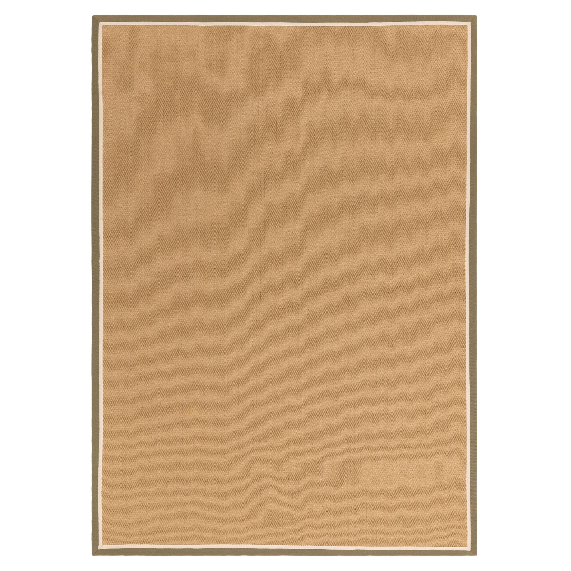 Bordo Herringbone Khaki Cream