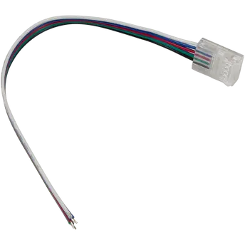Pre-Wired Connector for LED Strip RGB+W IP20 12mm
