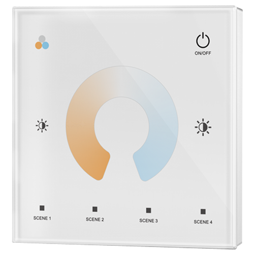 12-48V Wall Switch Tunable White 1 Zone White