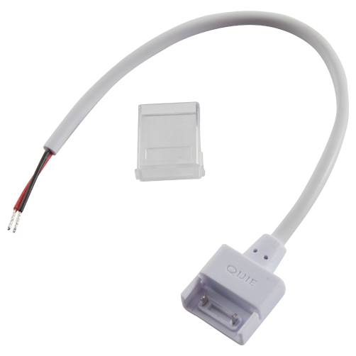 White Pre-Wired Connector IP65 IP67 12mm