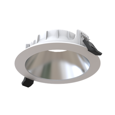 Comfort EVO 0 Polished Chrome Reflector and White Trim image