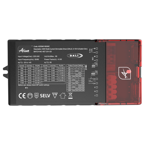 Multi-current Dimmable Driver 36W image