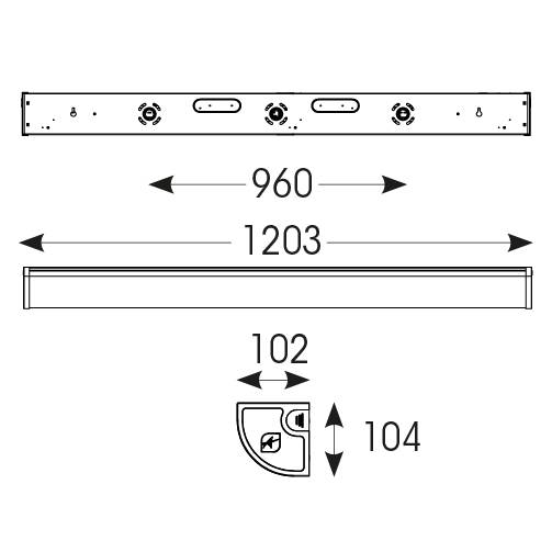 Degree Surface Mounted Cornice image