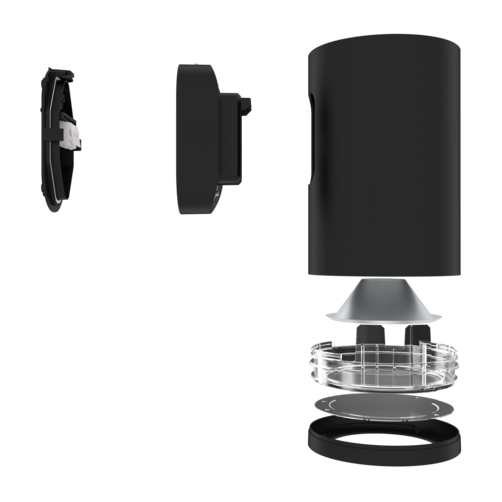 Reef L Directional Wall Light Black image