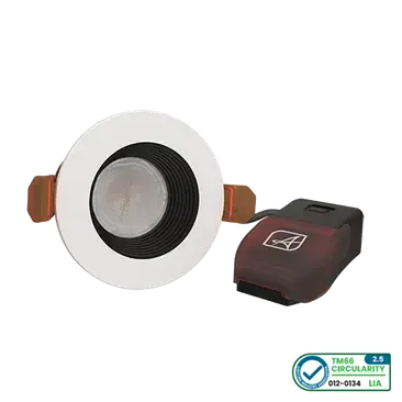 Prism Pro XM Anti Glare Fire Rated Downlight image