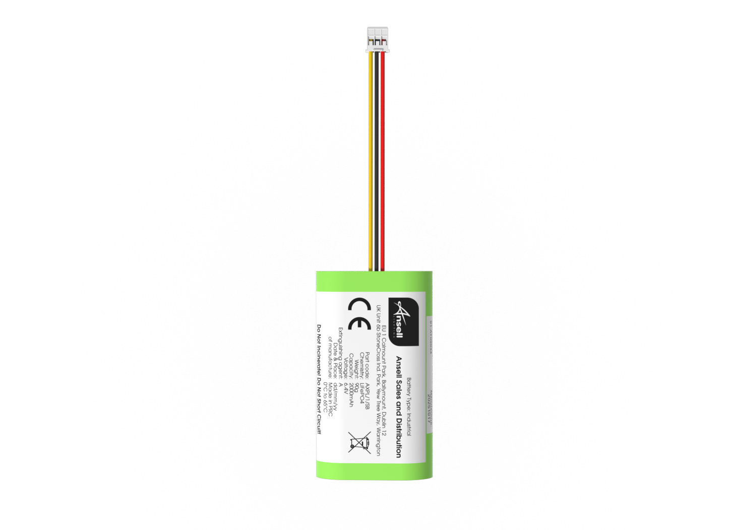 6.4V 2000mAh LiFePO4 Replacement Battery – XPRESS Linear image