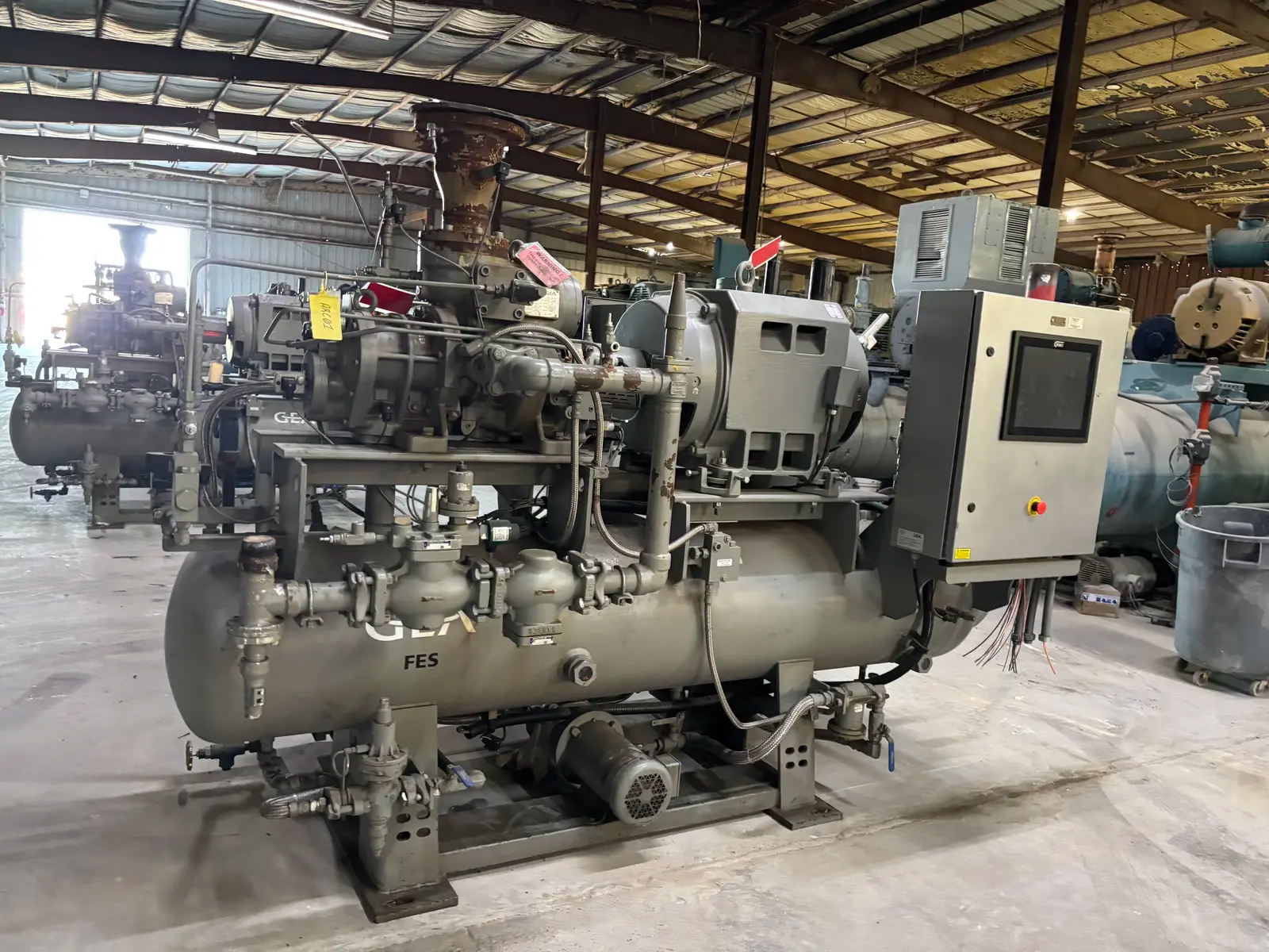 GEA 110GME Rotary Screw Compressor Package (HR-H2655S-28, 200 HP 230/4 ...