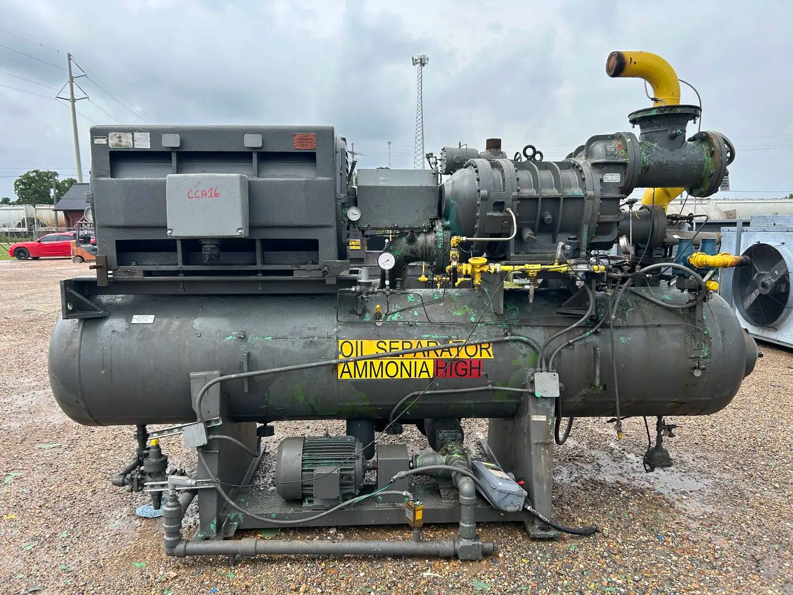 FES Rotary Screw Compressor Package (Dunham-Bush 2516DLA3V0D, 700 Hp 4 ...
