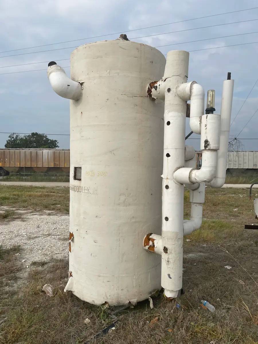 Subcoller RVS Vertical Ammonia Subcooler (36in X 96in. 528 Gallons) | Ammonia ...