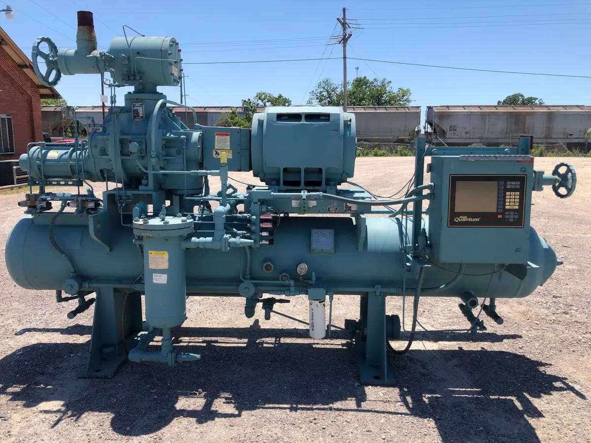 Frick RWB-II-60-E Rotary Screw Compressor Package (Frick TDSH163S, 150 ...