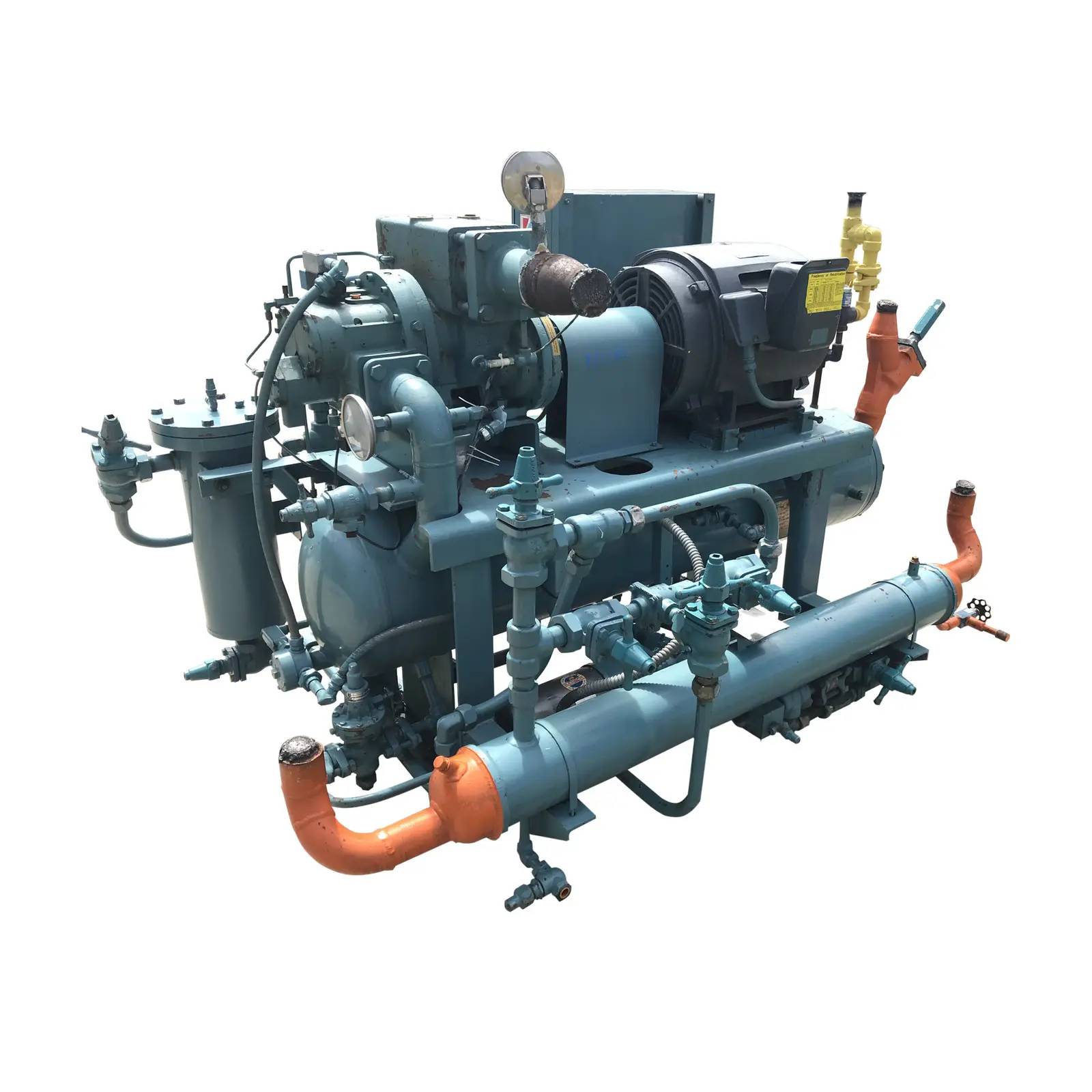 Frick RXB-39 Rotary Screw Compressor Package (Frick XJS120L, 100 HP 20 ...