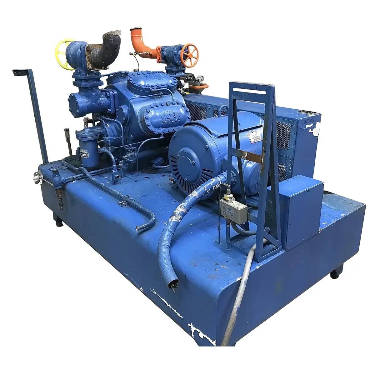 Vilter 448 8-Cylinder Reciprocating Compressor Package (125 HP 460 V ...