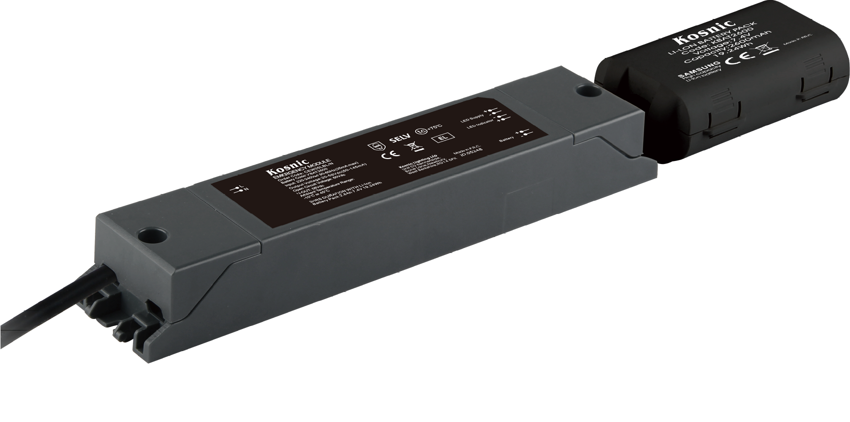 Plug-in EM Module - Kosnic Lighting Ltd