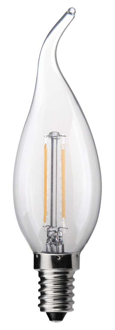 Filament Bent-Tip LED Candle